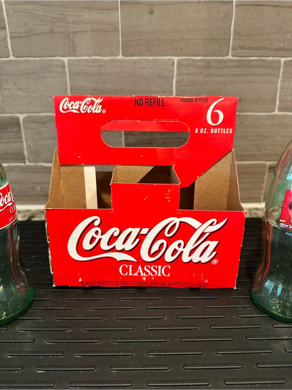 Vintage 1999Coca-Cola Racing Family 6-Pack Bottle Carrier and 2 Empty Bottles - Picture 5 of 15